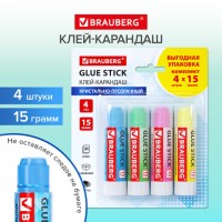 ����-�������� 15 � �������� �������� BRAUBERG "COLOR Crystal", 4 ����� �� ��������, 271709 - ������� ������