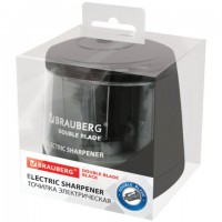 ������� ������������� BRAUBERG DOUBLE BLADE BLACK, ������� ������, ������� �� 2 �������� ��, 271336 - ������� ������