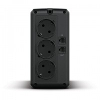 �������� �������������� ������� CYBERPOWER UT650EG,650VA(360W),3 �����������,2 ������ - ������� ������