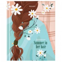 ������� 5-11 ����� 48�, �������, BRAUBERG, ��������� ���������, � ���������, Summer girl, 106882 - ������� ������