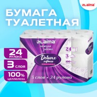 ������ ��������� 3-� �������, 24 ������ (24�16,5�.), LAIMA Deluxe, 100% ���������, 115397 - ������� ������