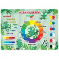 ���������� �������� ��� ����� � ���������� �������, ���, BRAUBERG KIDS, Color map, 50�35 ��, 272360 - ������� ������