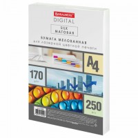 ������ BRAUBERG DIGITAL SILK ���.������� �4, 170�/�, 250�, �/�������. �����. ������,130%(CIE),116398 - ������� ������