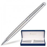 ����� ���������� ��������� WATERMAN "Hemisphere Stainless Steel CT", ����������� ������, ����������� ��������, �����, S0920470 - ������� ������