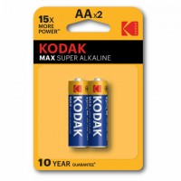   ""  2  KODAK Max Super Alkaline,  (LR6,2, 0005131 -  