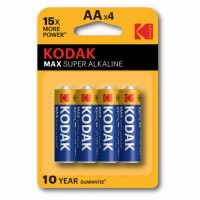 ��������� ����������� "�����������" �������� 4 �� KODAK Max Super Alkaline, �� (LR6,2, �0005120 - ������� ������