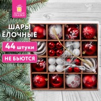 ���� ���������� ������� ����� 44��, 6��/3��,"Red&White", �������/�����, �������, ������� ������, 592166 - ������� ������