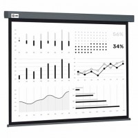 ����� Cactus Wallscreen CS-PSW-180X180-SG, 180x180 ��, 1:1, ��������-����������, ����� - ������� ������