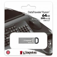 ����-���� 64 GB KINGSTON DataTraveler Kyson, ������ USB 3.2, ����������, DTKN/64GB - ������� ������