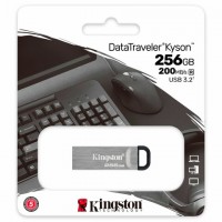 ����-���� 256GB KINGSTON DataTraveler Kyson, ������ USB 3.2, ����������, DTKN/256GB - ������� ������