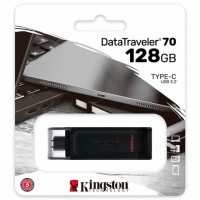 ����-���� 128 GB KINGSTON DataTraveler 70, ������ Type-C 3.2, ������, DT70/128GB - ������� ������