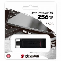 ����-���� 256 GB KINGSTON DataTraveler 70, ������ Type-C 3.2, ������, DT70/256GB - ������� ������