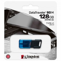 - 128 GB KINGSTON DataTraveler 80 M,  Type-C 3.2, , DT80M/128GB -  