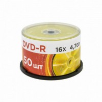 ����� DVD-R MIREX, 4,7 �� 16x Cake Box (�������� �� �����), �������� 50 ��,UL130003A1, UL130003A1B - ������� ������