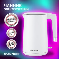 ������ ������������� � �������� �������� SONNEN KT-8719W, 1,5 �, 2200 ��, �����, 454691 - ������� ������