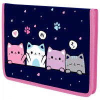 Папка для тетрадей BRAUBERG KIDS А5, 1 отделение, пластик, молния вокруг, Anti-gravity, 273323 - Премиум Сервис