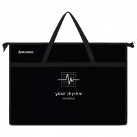 Папка для рисунков и чертежей с ручками BRAUBERG А3, пластик, молния сверху, Creative, 273411 - Премиум Сервис