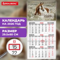  2026, 1  1  , , BRAUBERG,   3, 116741 -  