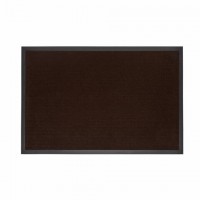 Коврик придверный 80х120см КОРИЧНЕВЫЙ влаго-грязезащитный 300гр/м2, рубчик, PRIMILA S, 701016 - Премиум Сервис
