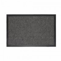 Коврик придверный 90х150см СЕРЫЙ влаго-грязезащитный 300гр/м2 мелкий рубчик PRIMILA S, 701021 - Премиум Сервис
