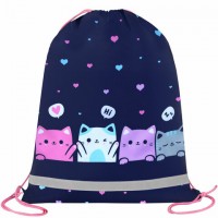 Мешок для обуви BRAUBERG KIDS, светоотражающая полоса, 46х36 см, Anti-gravity, 273437 - Премиум Сервис