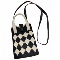 �������-���������� ������������ HEIKKI KNIT (�����) ����� ����, �������, 17�12�5 ��, Black and white, 273793 - ������� ������