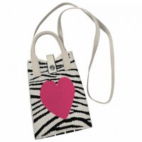 �������-���������� ������������ HEIKKI KNIT (�����) ����� ����, �������, 17�12�5 ��, Zebra heart, 273794 - ������� ������