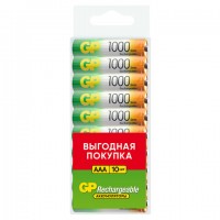   GP ReEnergy Ni-Mh   10  (HR03) 950, 100AAAHC-CRB10 -  