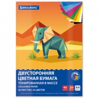 ������� ������ �4 ������������ � �����, 40 ������ 20 ������, �������, 80�/�2, BRAUBERG, 116339 - ������� ������