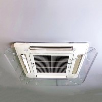 Экран для кондиционера потолочного размером от 550*550 до 650*650мм, ПЭТ прозрачный 1,5 мм, 10000057 - Премиум Сервис