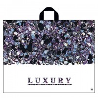 Пакет с петлевой ручкой ПВД, 55х70см, "Лакшери", 90мкм, ШК7741, н00067778 - Премиум Сервис