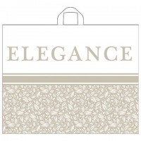 Пакет с петлевой ручкой ПНД, 55х70см, "Изысканный беж", 50мкм, ШК2574, н00112815 - Премиум Сервис