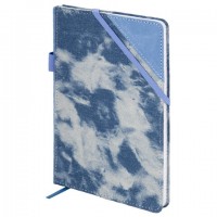 ������� �5 135x210�� BRAUBERG "Denim", �����/�������, �������, ���������, 80� ������, �������, 117138 - ������� ������