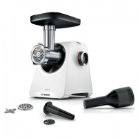 Мясорубка BOSCH MFWS420W, мощность 1900Вт, производ.2,5 кг/мин, металл. шнек, реверс, - Премиум Сервис