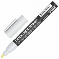 ������ ������� CHALK LIQUID MARKER, �����, 3 ��, ���������, BRAUBERG "CHALK", 152585 - ������� ������