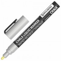 ������ ������� CHALK LIQUID MARKER, �����������, 3 ��, ���������, BRAUBERG "CHALK", 152593 - ������� ������