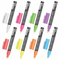 ������� ������� CHALK LIQUID MARKER, ���� ����� 8 ��, 3 ��, ���������, BRAUBERG "CHALK", 152597 - ������� ������
