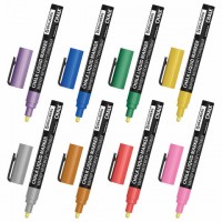 ������� ������� CHALK LIQUID MARKER, �������� ����� 8 ��, 3 ��, ���������, BRAUBERG "CHALK", 152599 - ������� ������