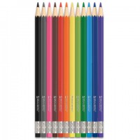��������� ������� ��������� � �������� BRAUBERG ERASABLE, 12 ������, ������������, 182070 - ������� ������