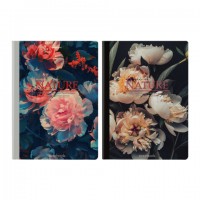 ������� �4 96�. BRAUBERG �� ������ � ��������, ������, ������� ������, Flowers, 405286 - ������� ������