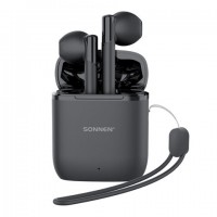 �������� ������������ TWS �������� � ����������, SONNEN EP-BH10B, bluetooth 5.3, ������, 514122 - ������� ������
