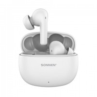 �������� ������������ TWS ���������������, ��������� �������������� ANC+ENC, SONNEN PREMIUM EP-BH34W, bluetooth 5.3, �����, 514124 - ������� ������