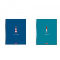 ������� �5, 96 �., HATBER, �������, ������, Soft-touch ���������, "Lighthouse" (���� � ������), 089770, 96�5��1�� - ������� ������