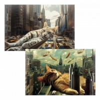 �����-������� � ������� ERICH KRAUSE "Big City Cats", A4, �� 120 ������, ������������, �������, 0,16 ��, 63511 - ������� ������