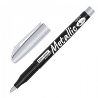 ������� ��� ������������� � ��������� ������ � �������, METALLIC MARKER, ����� ������ 1-2 ��, BRAUBERG, 152655 - ������� ������