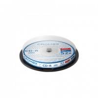 ���� CD-R CROMEX, 700 Mb, 52x, Cake Box (�������� �� �����), �������� 10 ��., 514303 - ������� ������