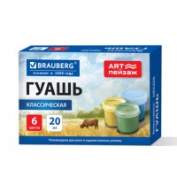 ����� BRAUBERG "ART ������", 6 ������ �� 20 ��, 192817 - ������� ������