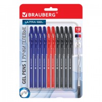 ����� ������� BRAUBERG "ULTRA GEL", ����� 10 ���� (4 ������, 4 �����, 2 �������), ����������� ���������� 0,5 ��, ����� 0,35 ��, 144270 - ������� ������