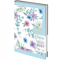 ���������� ������������ 2027, �5, 138x213 �� BRAUBERG "Vista Evoke", ��� ����, �������, "Blue pattern", 117964 - ������� ������
