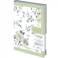 ���������� ������������ 2027, �5, 138x213 ��, BRAUBERG "Vista Evoke", ��� ����, �������, "Green pattern", 117979 - ������� ������